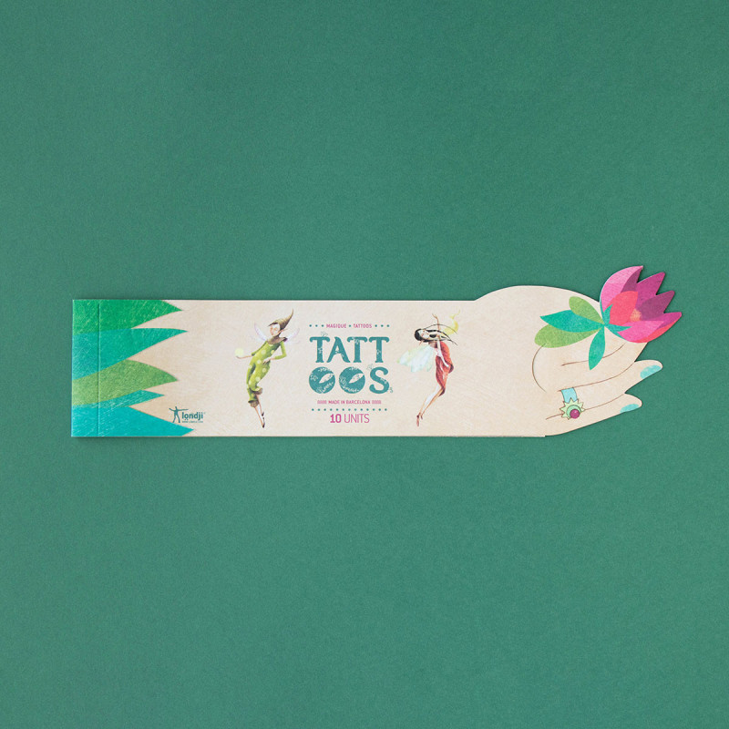 10 calcomanías de criaturas mágicas